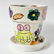 Load image into Gallery viewer, Flower Pot with Saucer Medium
