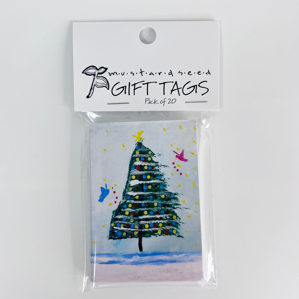 Winter Tree | Flat Gift Tags | Logan Chew