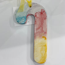Load image into Gallery viewer, Flat Candy Cane Ornament

