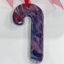 Load image into Gallery viewer, Flat Candy Cane Ornament
