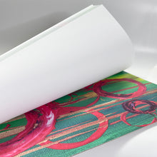 Load image into Gallery viewer, Tear and Toss Christmas Circles Placemat Pad | by Allen Gardner
