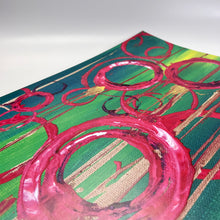 Load image into Gallery viewer, Tear and Toss Christmas Circles Placemat Pad | by Allen Gardner
