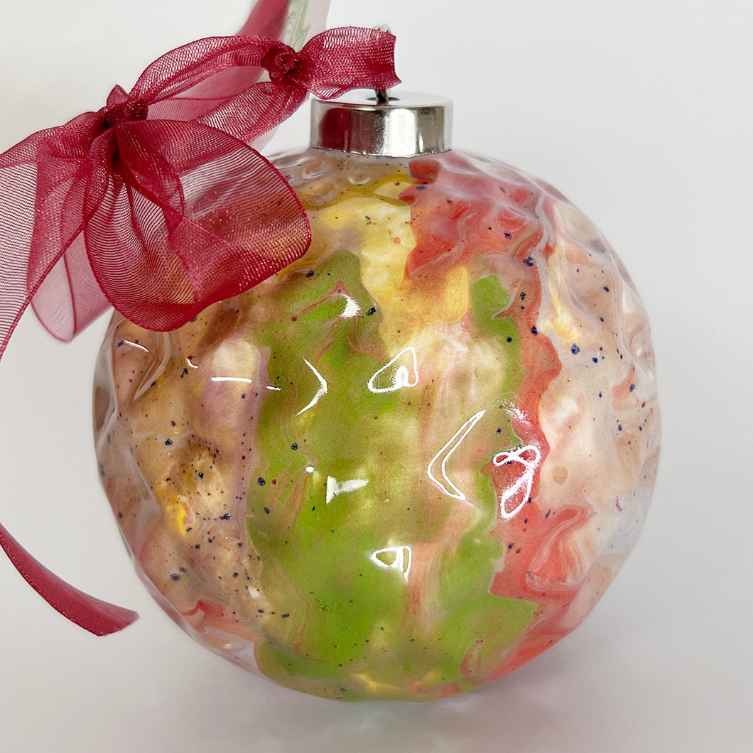 Faceted Ball Ornament