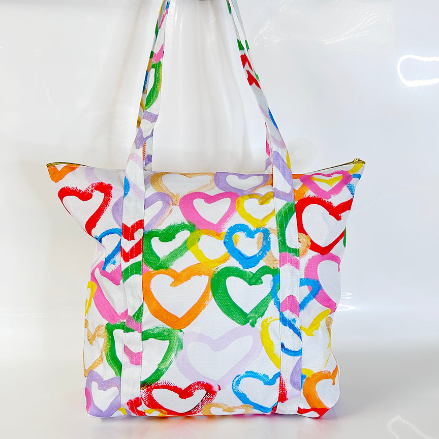 Hearts | Even More Tote | Russell Cobb