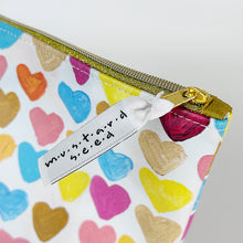 Load image into Gallery viewer, All My Love | Tweedle Dum Vegan Leather Cosmetic Bag | Russell Cobb
