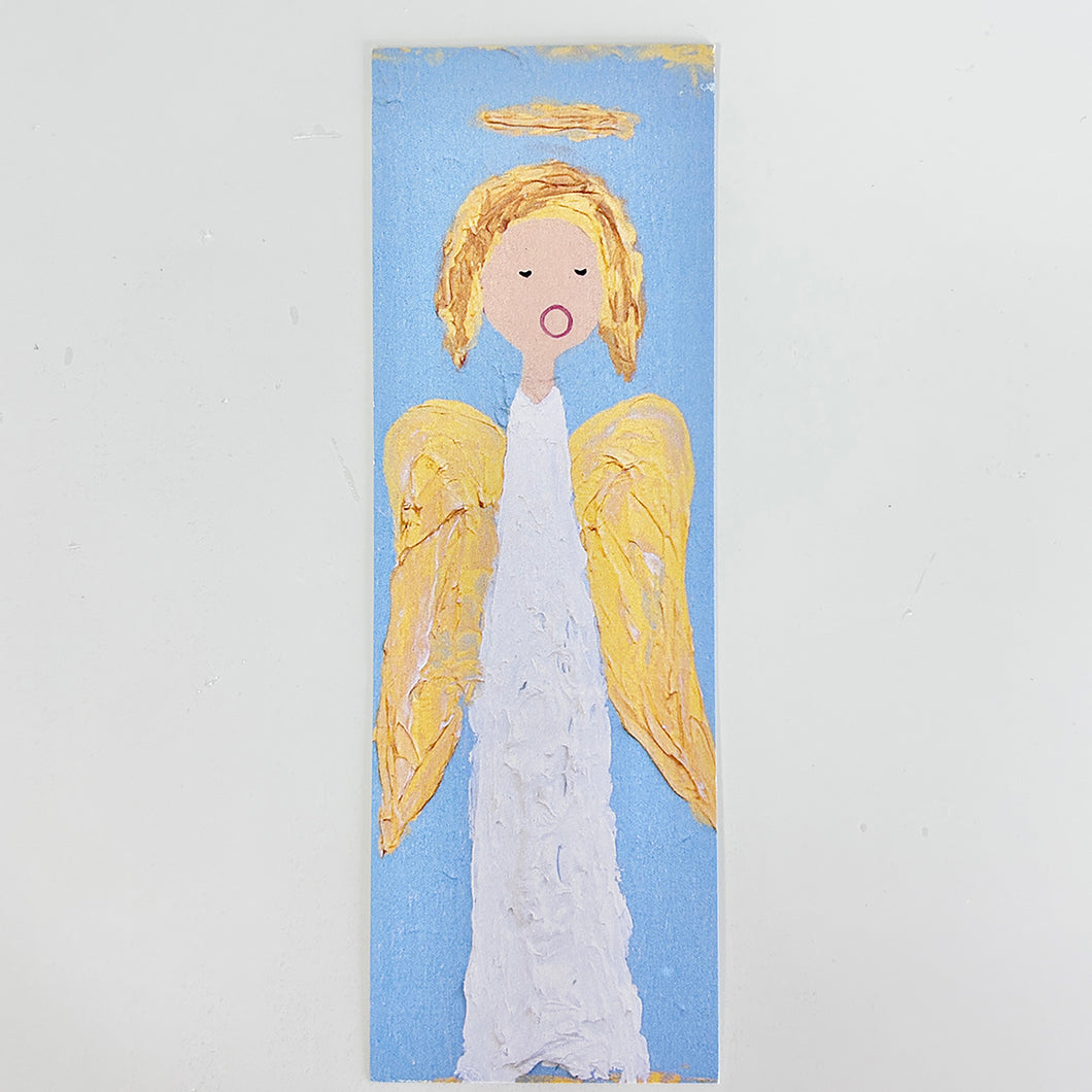 Blue Angel Bookmark | By Janet Noel