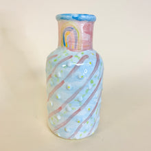 Load image into Gallery viewer, Textured Bud Vase Dots

