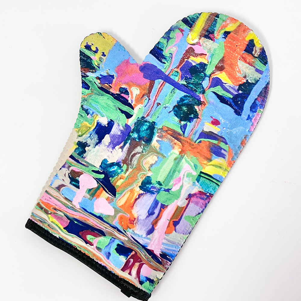 Neoprene Oven Mitt | All The Colors | Jane Kileen