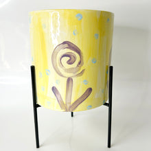 Load image into Gallery viewer, Large Cylinder Planter With Stand
