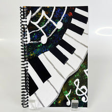 Load image into Gallery viewer, Piano Spiral Bound Notebook | by Steven Bryant
