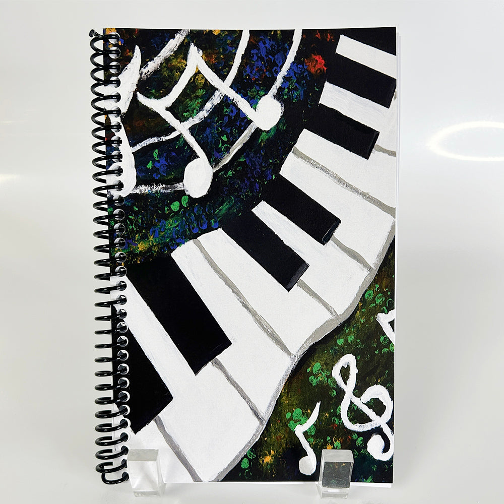 Piano Spiral Bound Notebook | by Steven Bryant