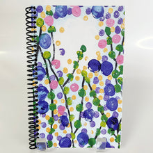 Load image into Gallery viewer, Wild Flowers Spiral Bound Notebook | by Gabrielle Chambers
