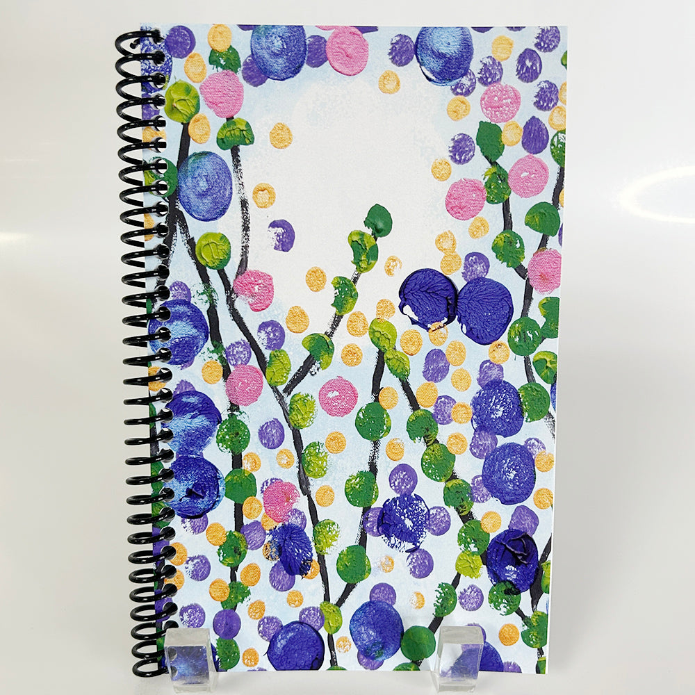 Wild Flowers Spiral Bound Notebook | by Gabrielle Chambers