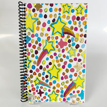 Load image into Gallery viewer, Shooting Stars Spiral Bound Notebook | by Russell Cobb
