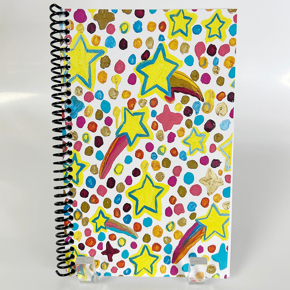 Shooting Stars Spiral Bound Notebook | by Russell Cobb