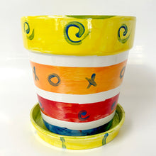 Load image into Gallery viewer, Flower Pot X-Large with Tray
