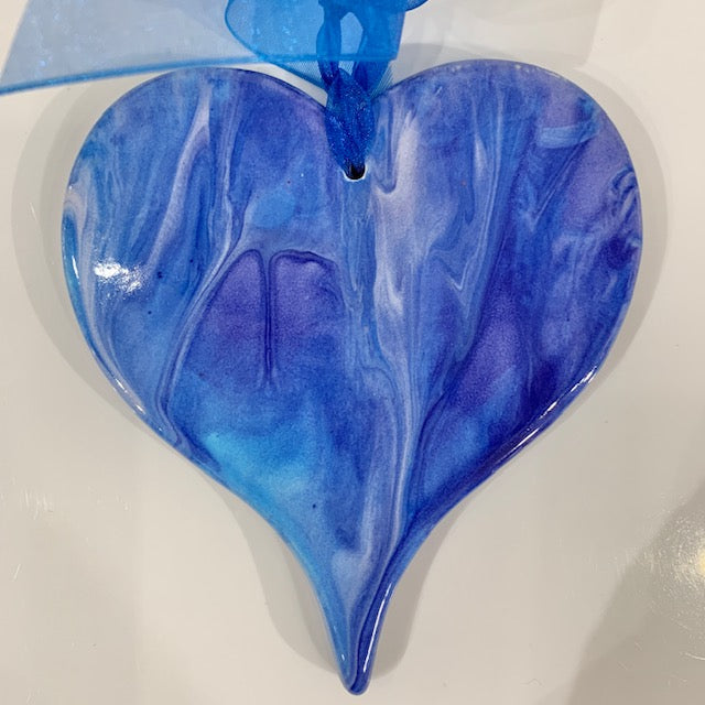 Flat Heart Ornament
