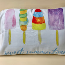 Load image into Gallery viewer, Sweet Summertime Pillowcase | by Logan Chew and Russell Cobb
