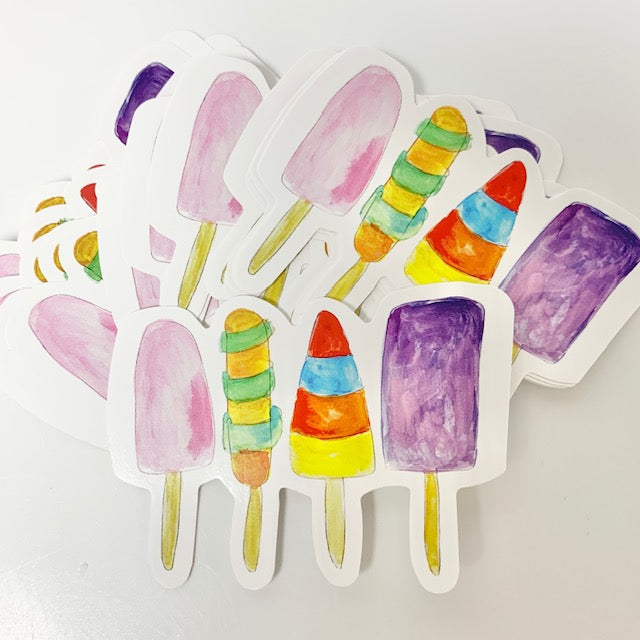 Popsicle Sticker | Russell Cobb