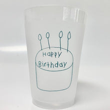 Load image into Gallery viewer, Happy Birthday Plastic Cups (Sleeve of 10) by Russell Cobb
