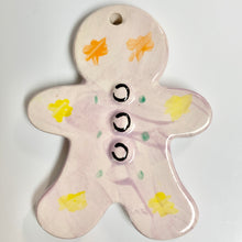 Load image into Gallery viewer, Gingerbread Man Flat Ornament
