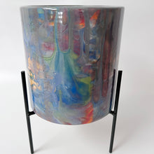 Load image into Gallery viewer, Large Cylinder Planter With Stand
