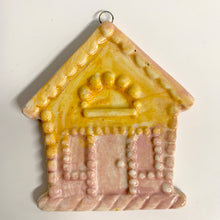 Load image into Gallery viewer, Flat Gingerbread House Ornament
