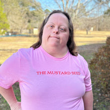 Load image into Gallery viewer, Pink Mustard Seed LOGO l Adult Short Sleeve Tee
